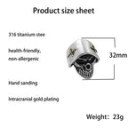 Handgefertigte Vintage Gold Ring