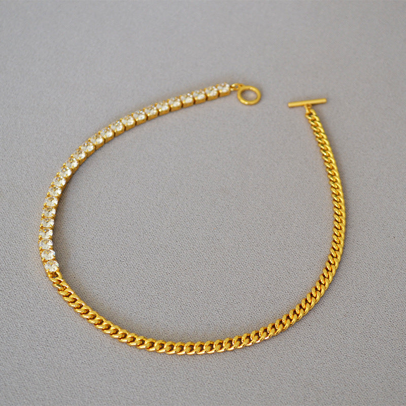 Romantische Gold Halskette für besondere Momente