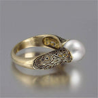 Romantische Perlen Ring für besondere Momente