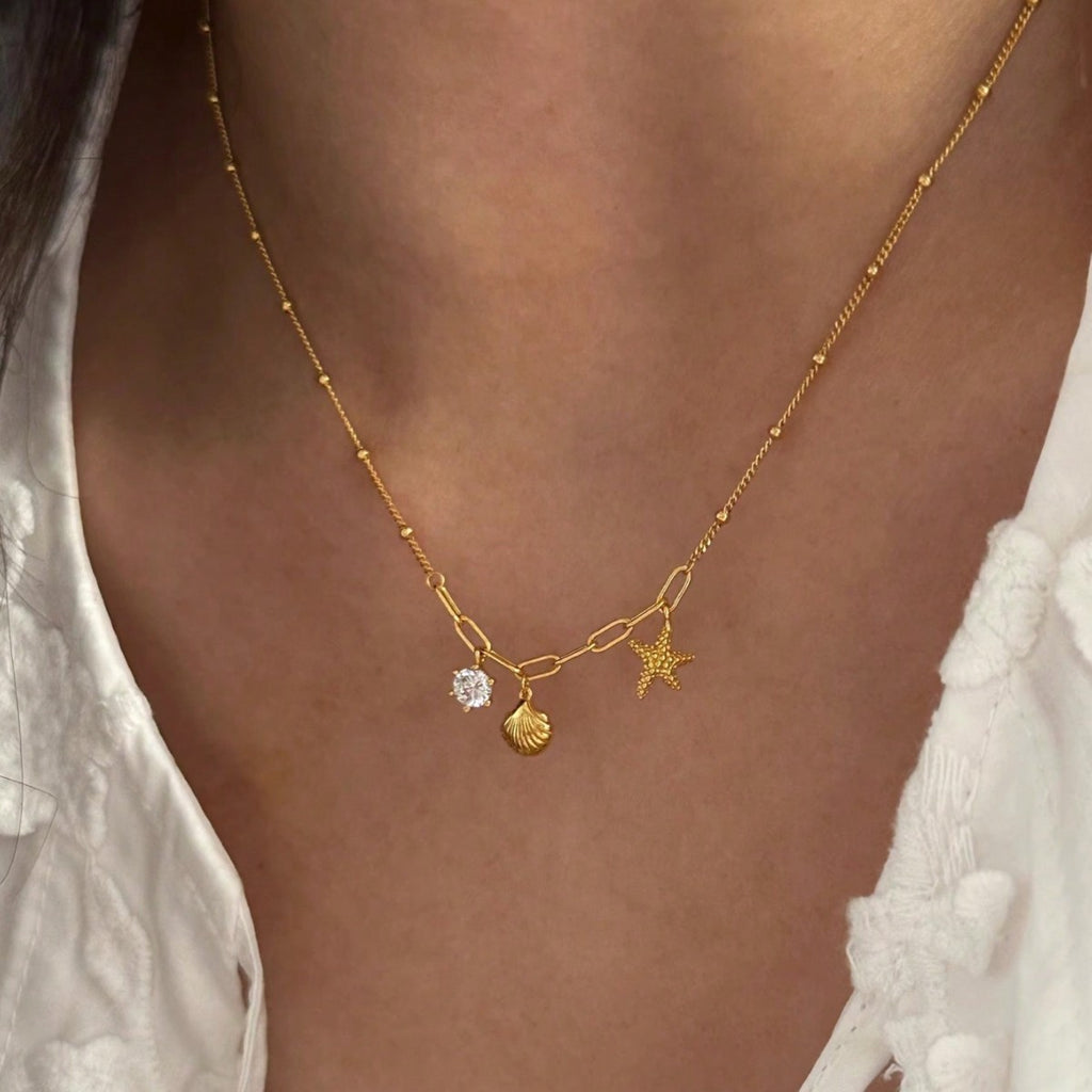 Schöne Halskette mit einzigartigem Stil