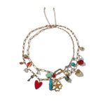 Zarte handwerkliche Halskette