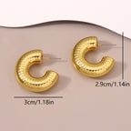 Atemberaubende Ohrring für den Alltag