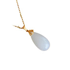 Zarte handwerkliche Gold Halskette