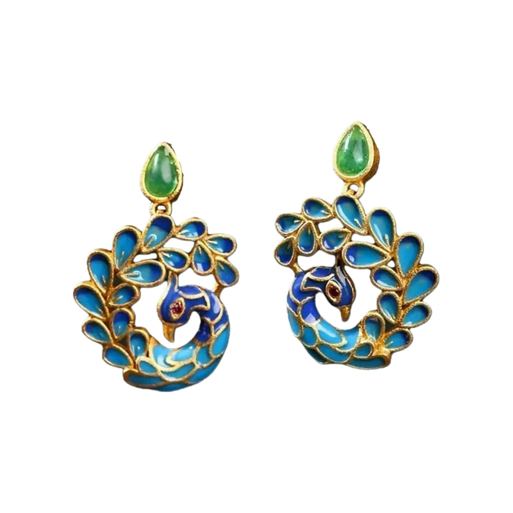 Handgefertigte Vintage Ohrring