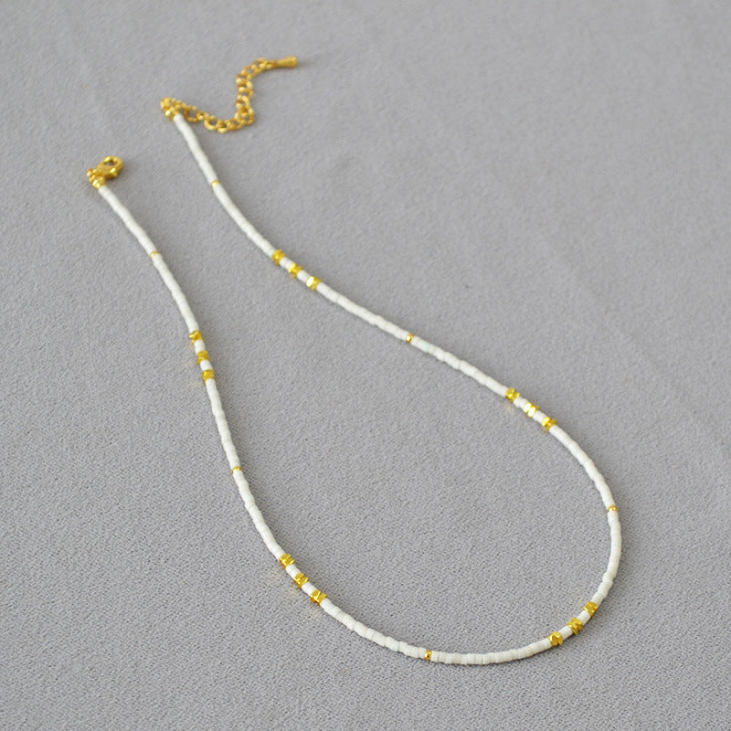 Schöne Silber Halskette mit einzigartigem Stil