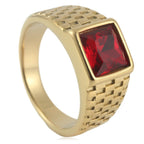 Zarte handwerkliche Ring