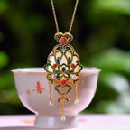 Romantische Silber Halskette für besondere Momente