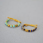 Handgefertigte Vintage Gold Armband