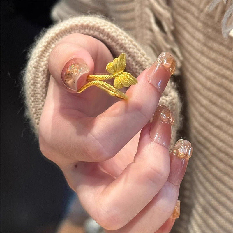 Atemberaubende Gold Ring für den Alltag