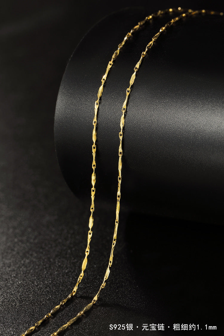 Atemberaubende Gold Halskette für den Alltag