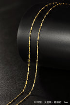 Atemberaubende Gold Halskette für den Alltag