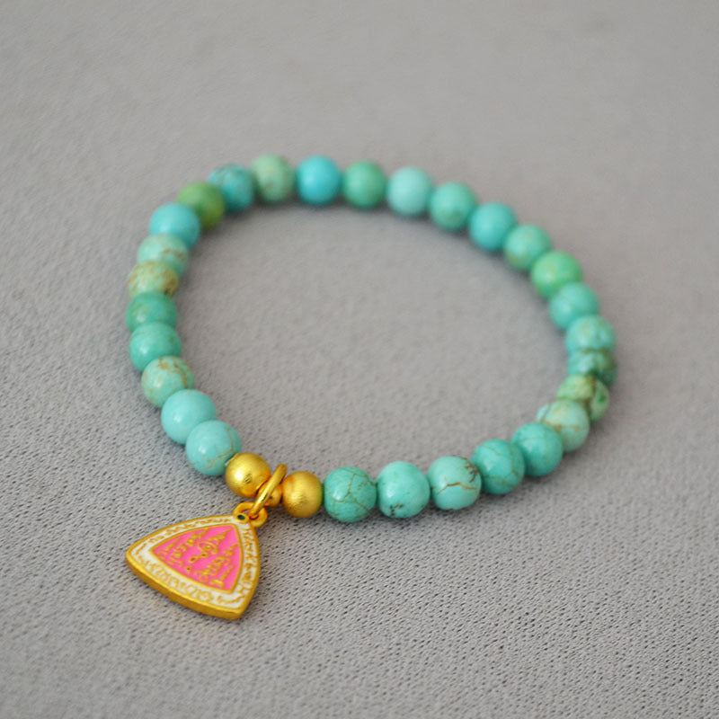 Handgefertigte Vintage Gold Armband