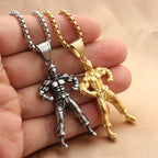 Zarte handwerkliche Halskette