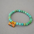 Handgefertigte Vintage Gold Armband