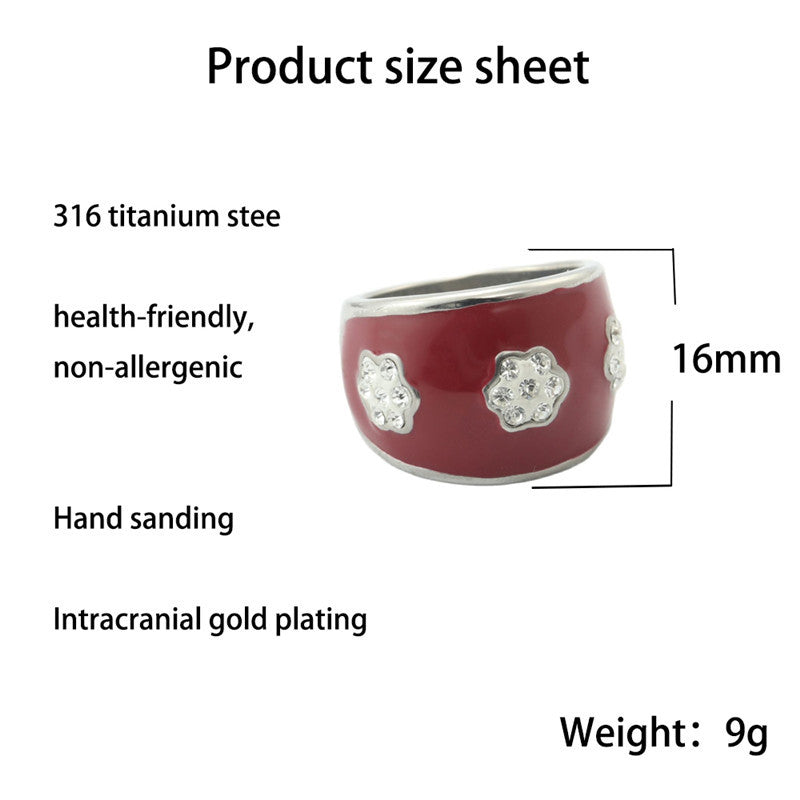 Schöne Ring mit einzigartigem Stil