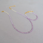 Zarte handwerkliche Halskette