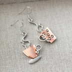 Handgefertigte Vintage Ohrring