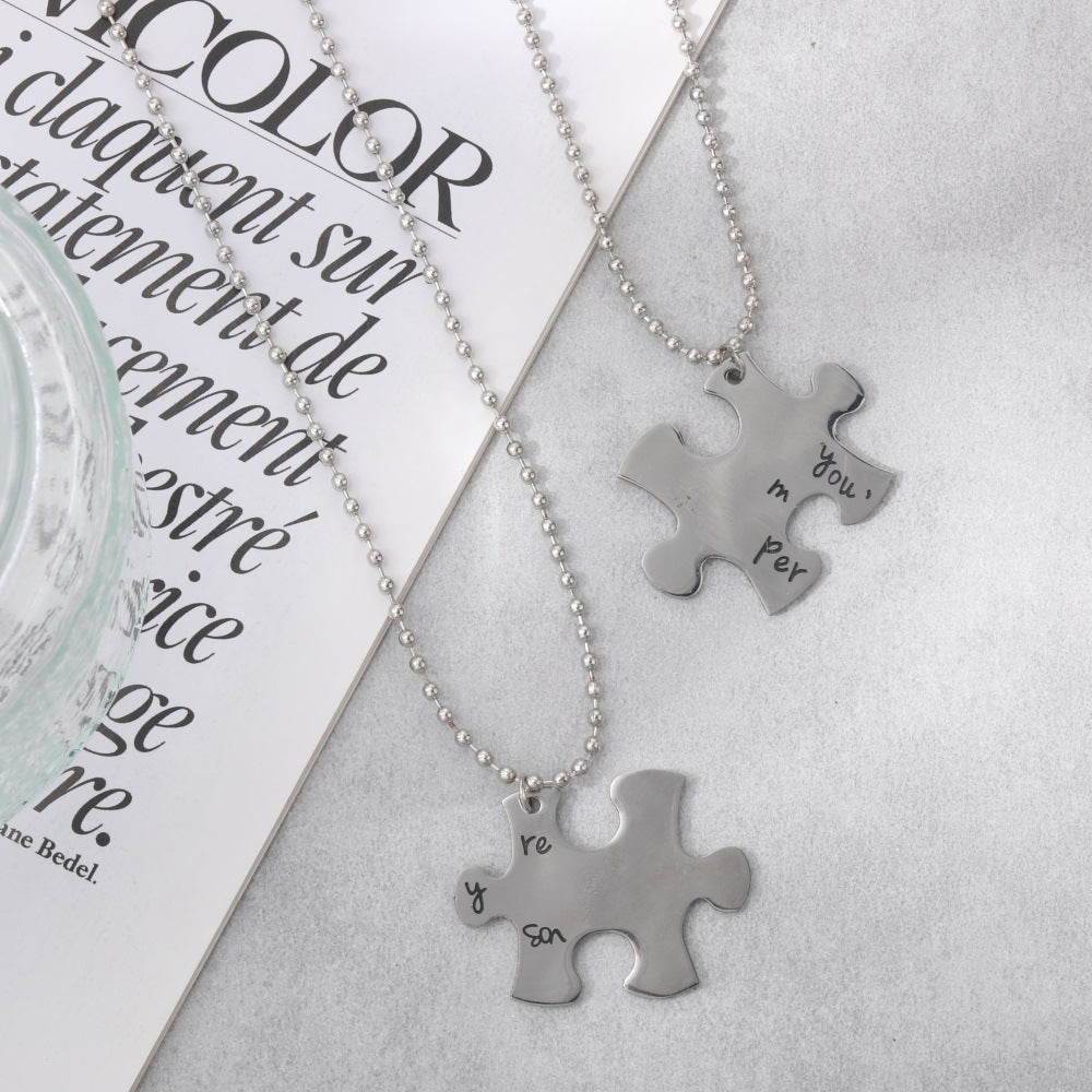 Schöne Halskette mit einzigartigem Stil