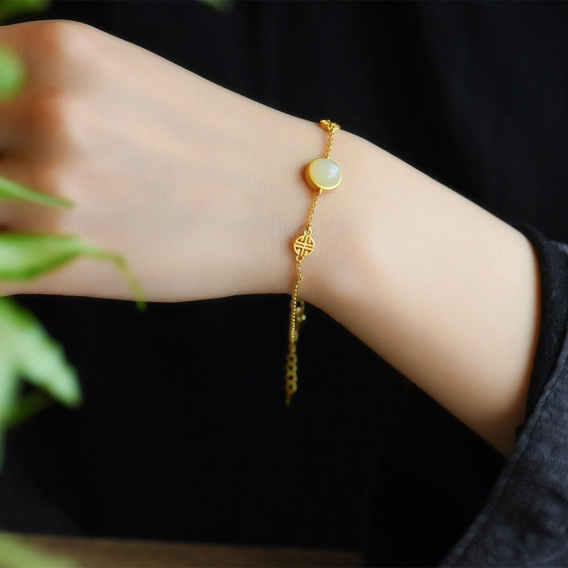 Handgefertigte Vintage Silber Armband