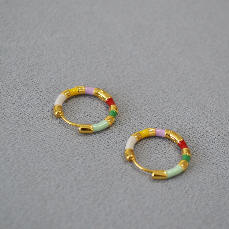 Atemberaubende Gold Ohrring für den Alltag