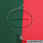 Zarte handwerkliche Halskette