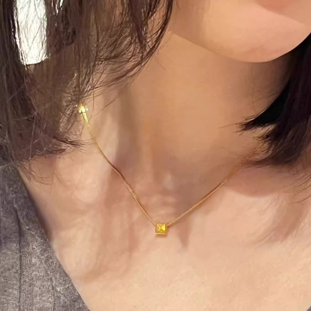 Atemberaubende Gold Halskette für den Alltag