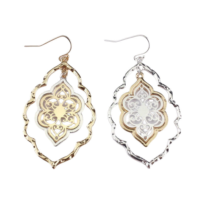 Schöne Ohrring mit einzigartigem Stil