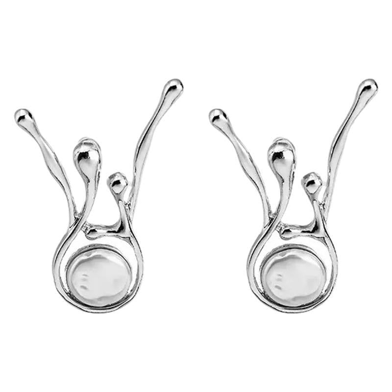 Elegante Perlen Ohrring für jeden Anlass