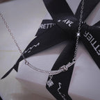 Zarte handwerkliche Halskette