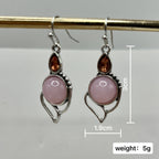 Zarte handwerkliche Ohrring