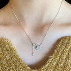 Zarte handwerkliche Halskette