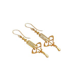 Zarte handwerkliche Ohrring