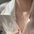 Zarte handwerkliche Halskette