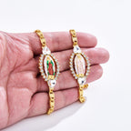 Handgefertigte Vintage Gold Armband