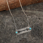 Zarte handwerkliche Halskette