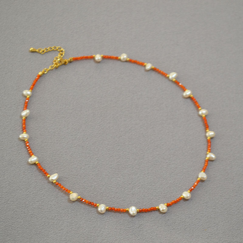 Romantische Perlen Halskette für besondere Momente