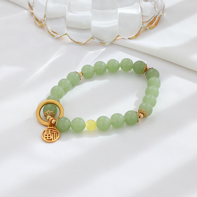 Zarte handwerkliche Silber Armband