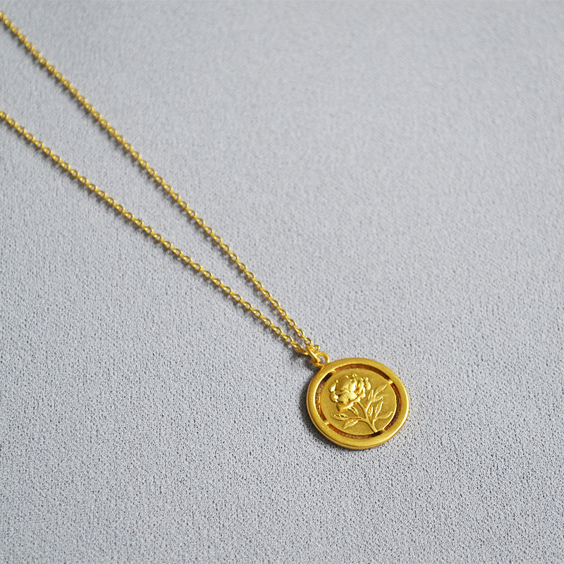 Romantische Gold Halskette für besondere Momente