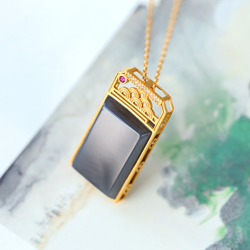 Romantische Gold Halskette für besondere Momente