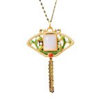 Schöne Silber Halskette mit einzigartigem Stil