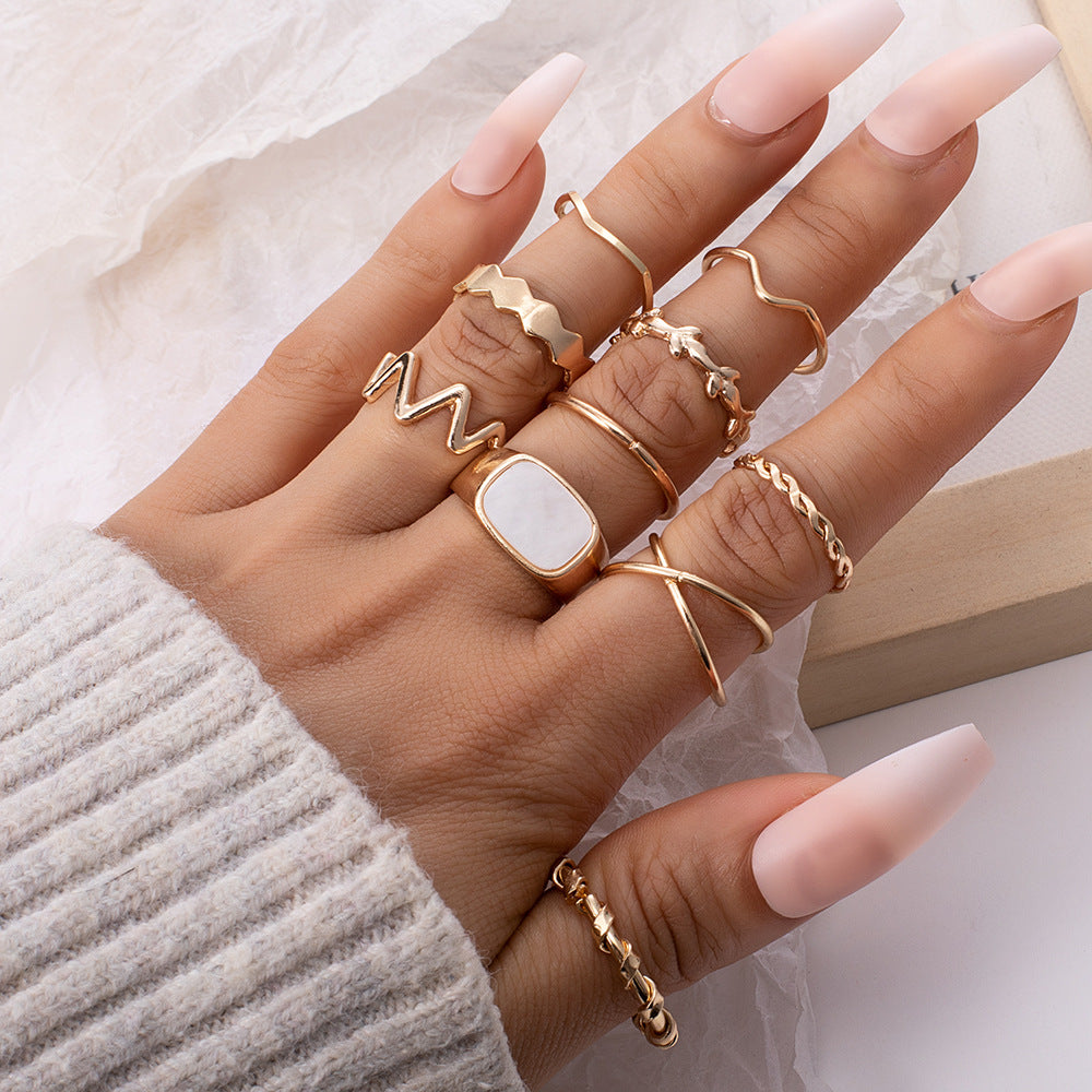 Atemberaubende Gold Ring für den Alltag