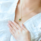 Zarte handwerkliche Gold Armband