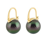 Zarte handwerkliche Gold Ohrring