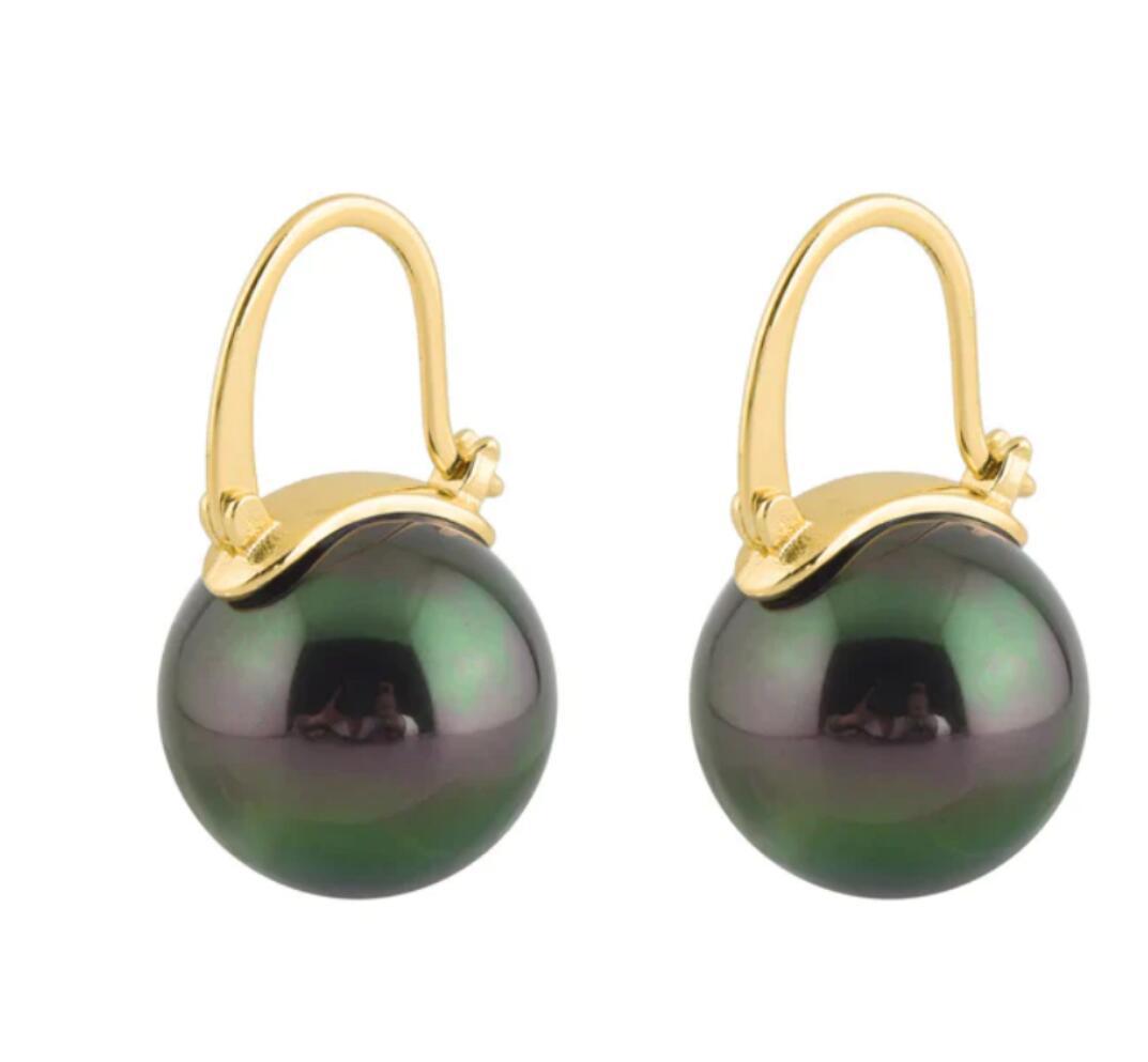 Zarte handwerkliche Gold Ohrring