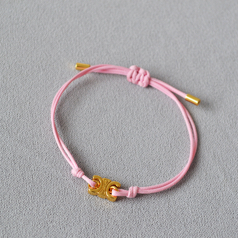 Handgefertigte Vintage Gold Armband