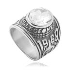 Zarte handwerkliche Ring