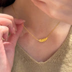 Romantische Gold Halskette für besondere Momente