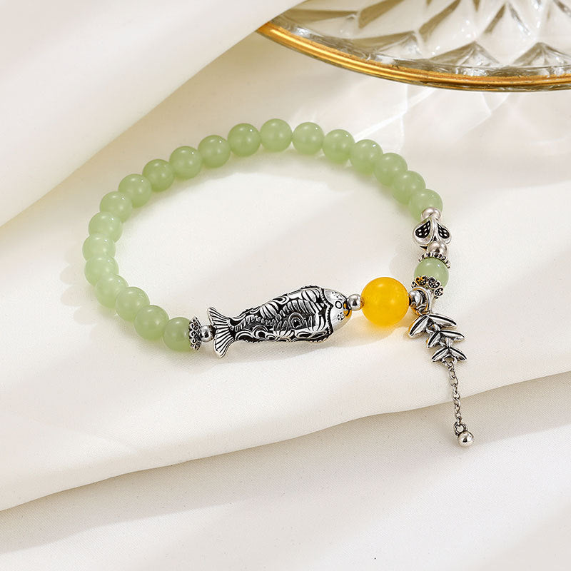 Handgefertigte Vintage Silber Armband