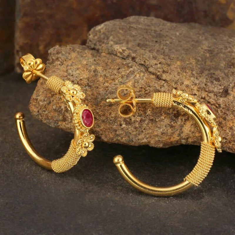 Atemberaubende Ohrring für den Alltag