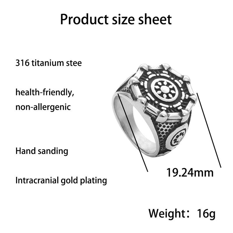 Schöne Ring mit einzigartigem Stil